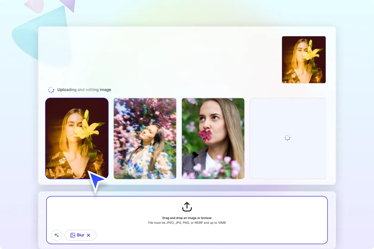 Free AI Blur Photo Editor, Free Blur Photo Maker Online